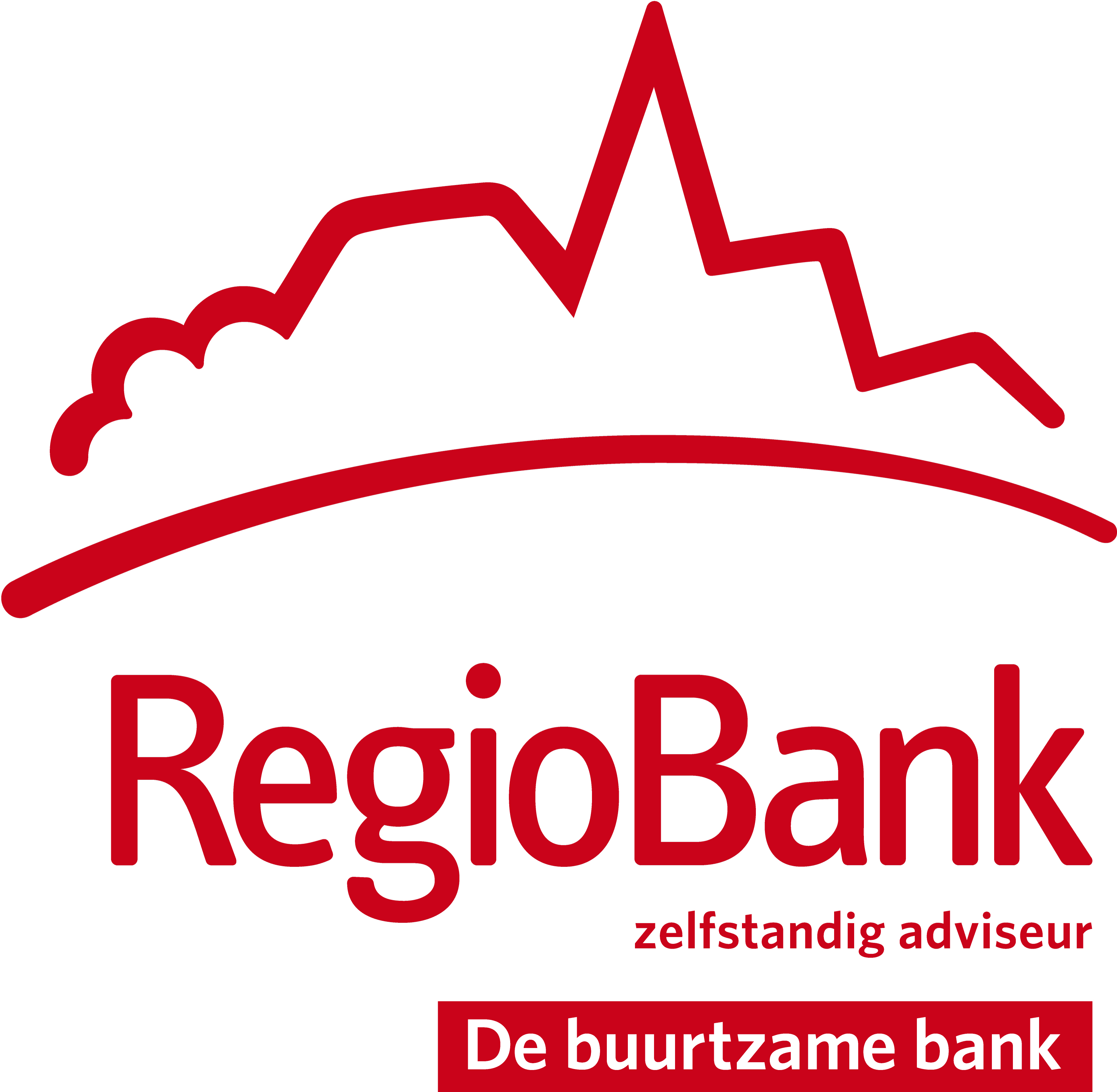 Logo voor internet en digitale uitingen kleur Regiobank